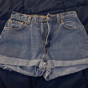 Levi jean shorts